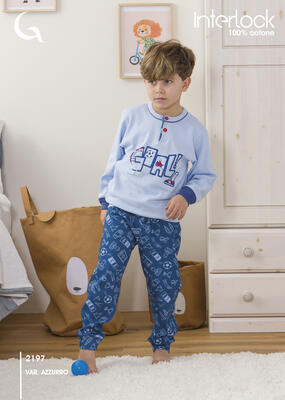 PIGIAMA BAMBINO M/L 2197 Tellini S.r.l. Ingrosso Abbigliamento